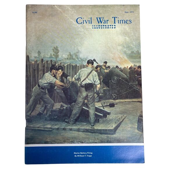 1975 Civil War Times Illustrated Lot of 10 History Magazines Excluding Mar - Picture 7 of 12